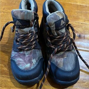 Ozark Trail Toddlers Camouflage Hiking Snow Boots Size 12 Toddlers Never Worn